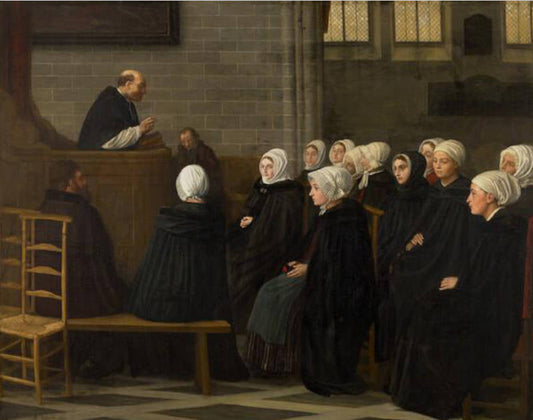 Een Preek (Alphonse Legros)