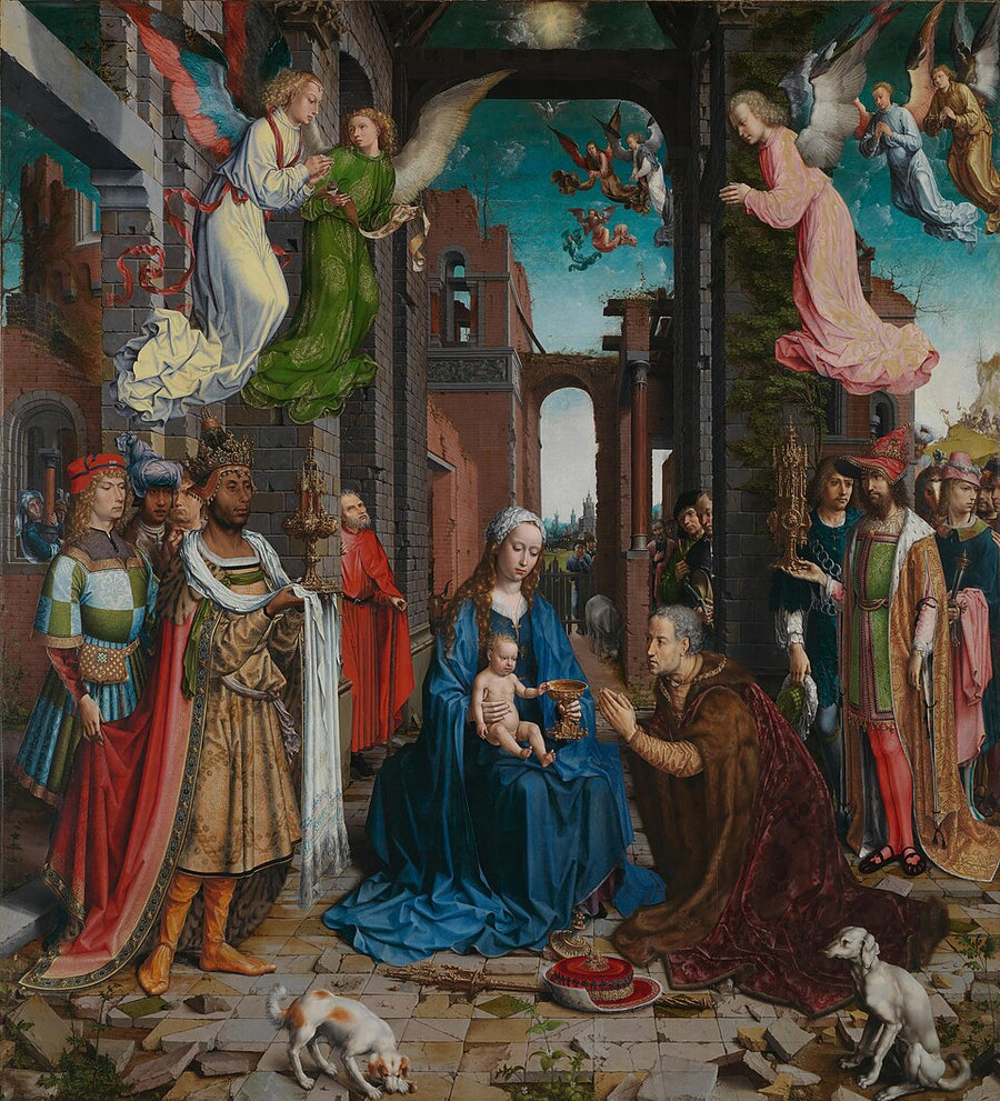 De Aanbidding der Koningen (Jan Gossaert)